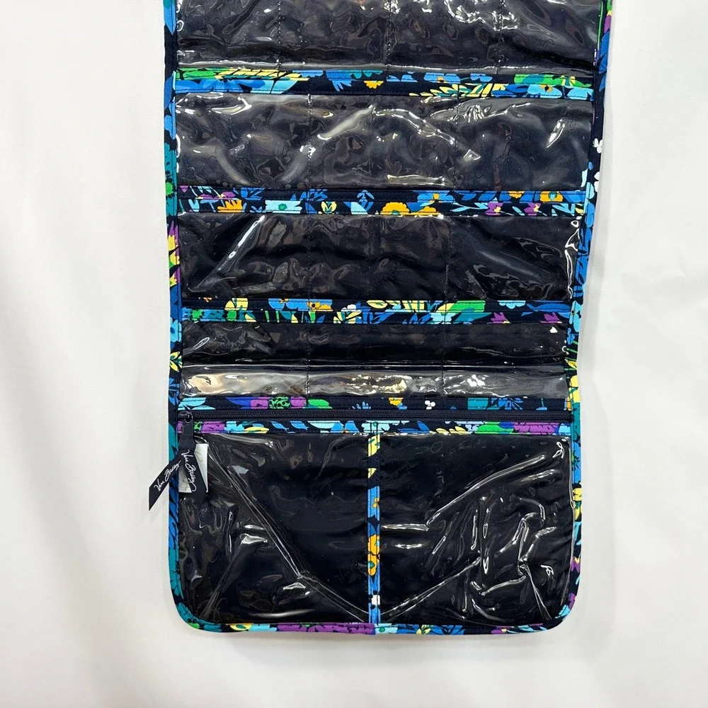 Vera Bradley Midnight Blues Keep It Up Organizer Floral Hanging Travel Bag NWT